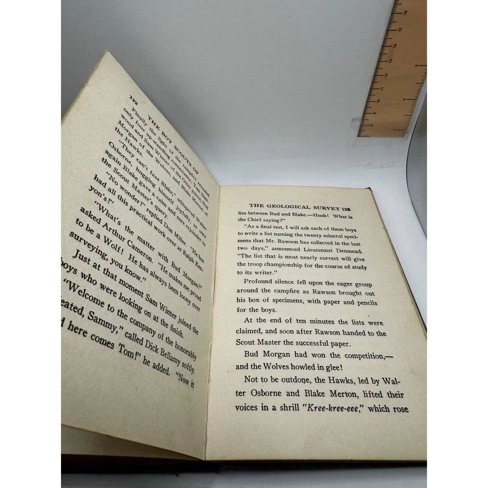 Boy Scouts Of The Geological Survey Scoutmaster Robert Shaler Book 1914